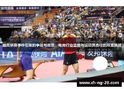 魏震禁赛事件引发的争议与反思：电竞行业监管与运动员责任的双重挑战